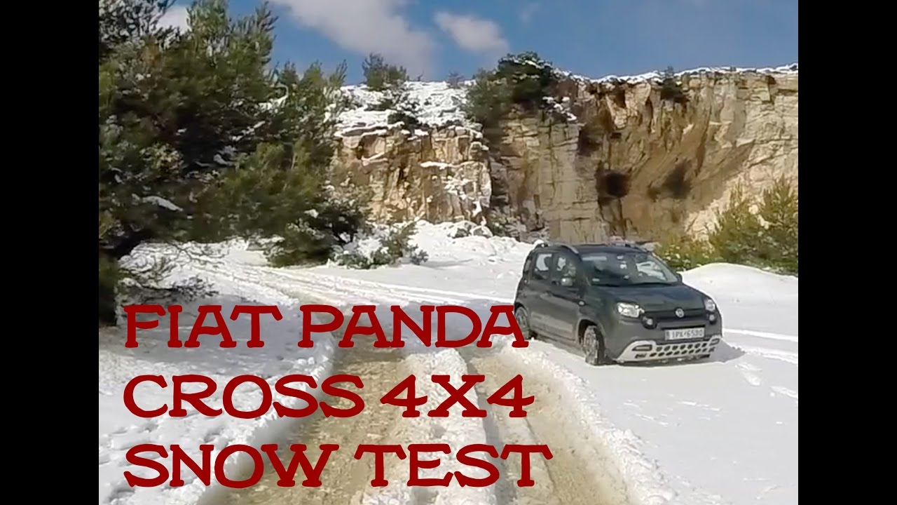 Fiat Panda Cross Serious Snow & Mud test