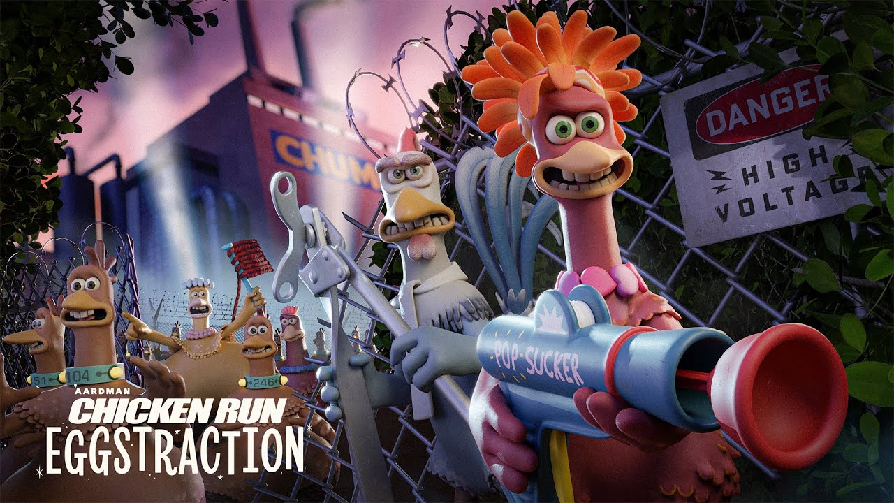 🎮 Chicken Run: Eggstraction 🐔 Behind the Scenes #gaming #ChickenRun2