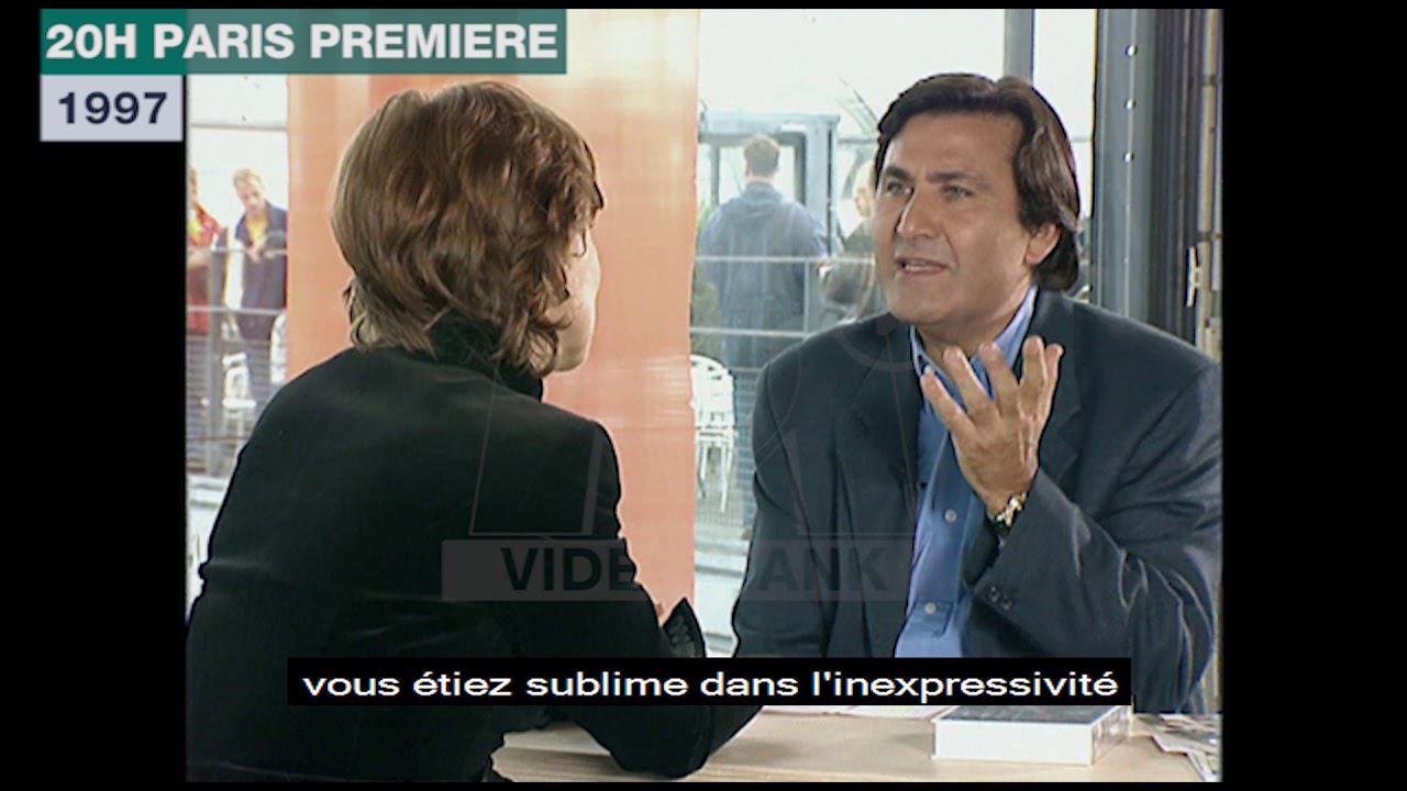 Extrait archives M6 Video Bank // Interview d'Isabelle Huppert (20 heures Paris Première - 1997)