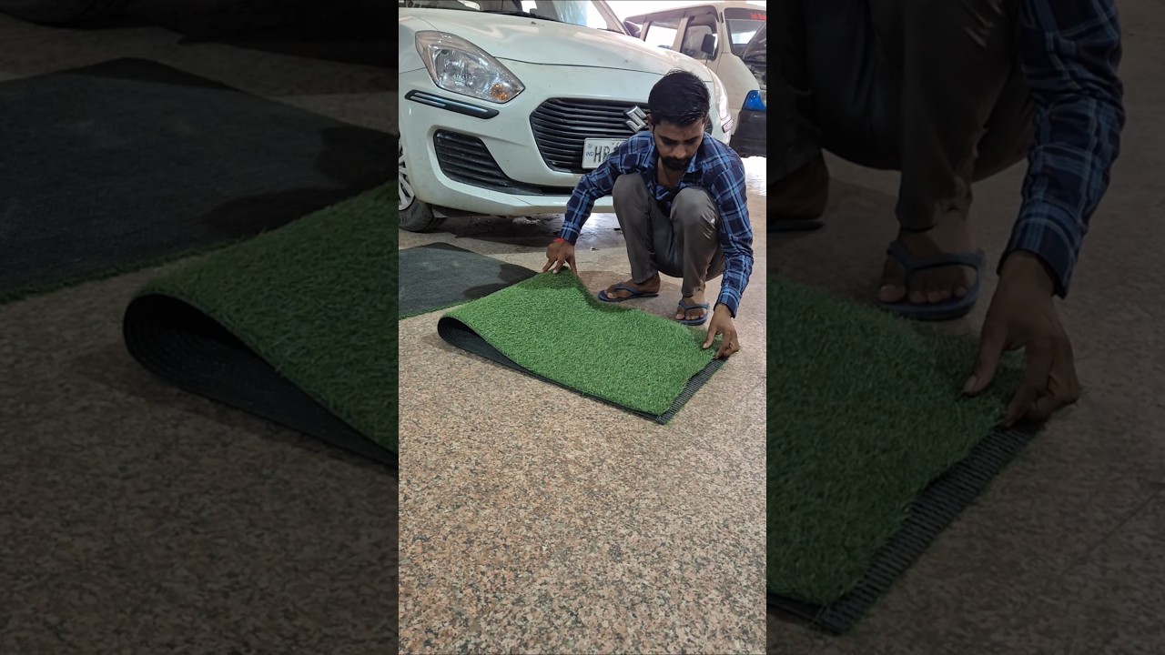 Original Grass Mat #viralreels #youtubeshorts #viral #automobile #ytshorts #viralshorts #ytviral