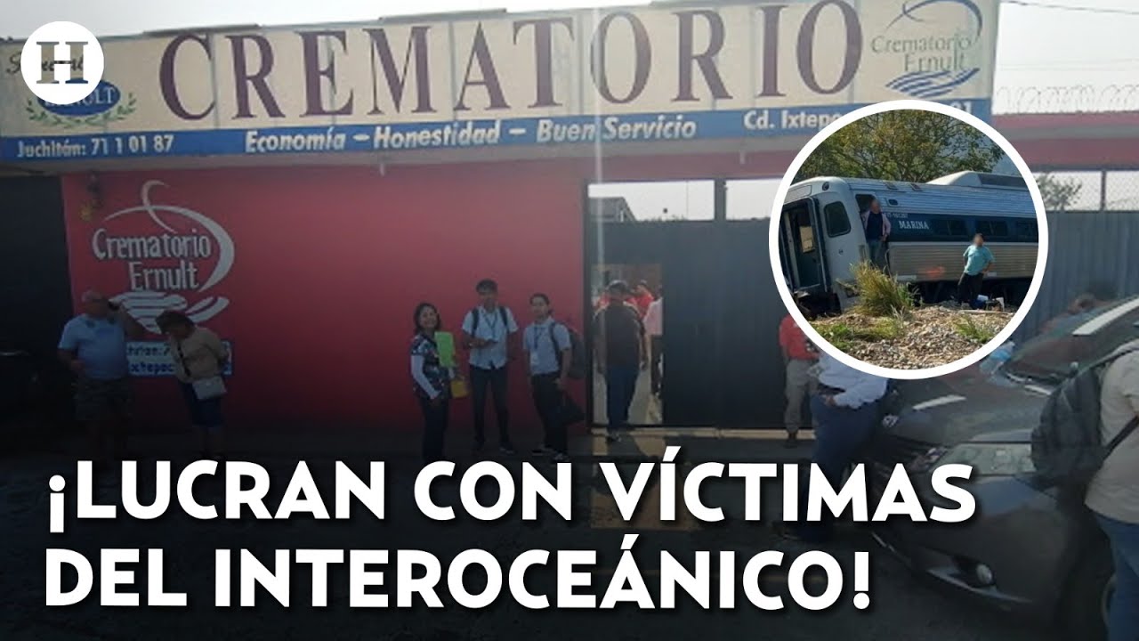 ¡Escándalo en Oaxaca! Funerarias son acusadas de negligencia tras accidente del tren interoceánico