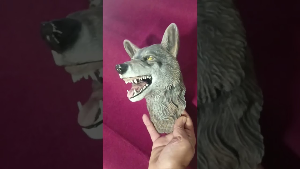 🐺 Wolf Head Bust. #stl #3dprinting