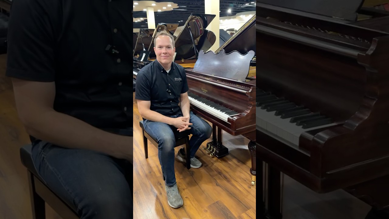 Newly Restored & Refinished 1905 Christman 5' Grand Piano