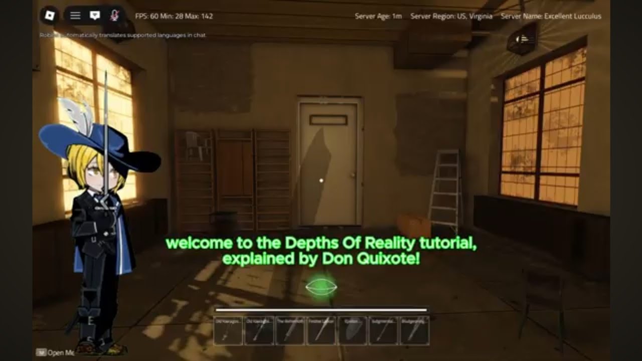 How to escape all levels in The Depths of Reality (part 1)