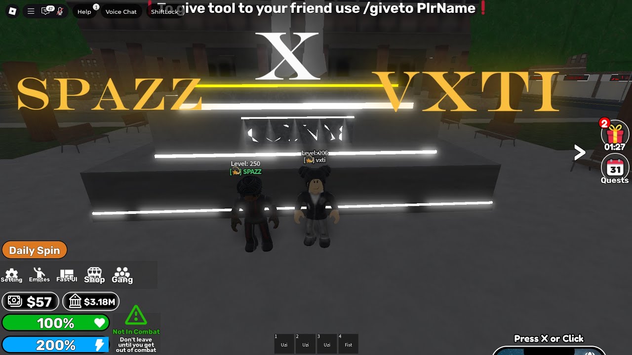 vxti x spazz | No Mercy | Roblox Montage