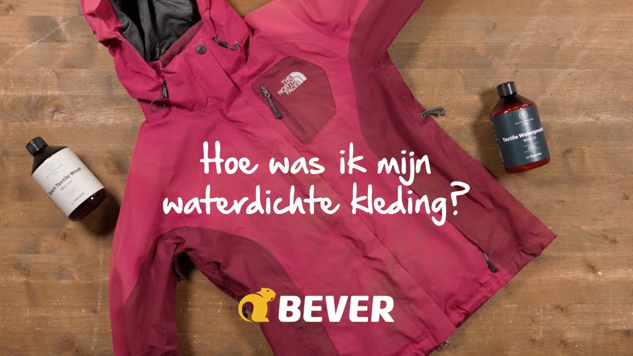 Hoe was ik mijn waterdichte kleding? | Bever