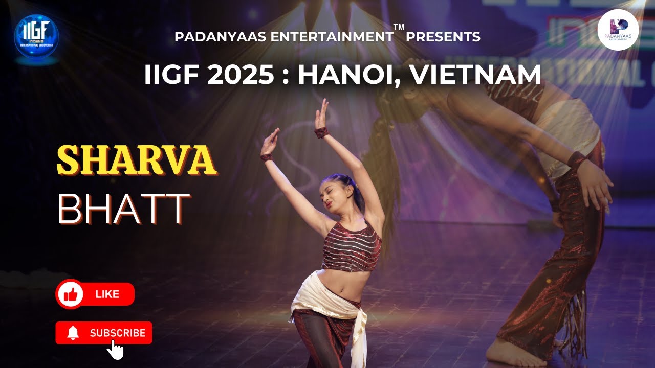 Sharva Bhatt | India's International Groovefest | International Dance Competition