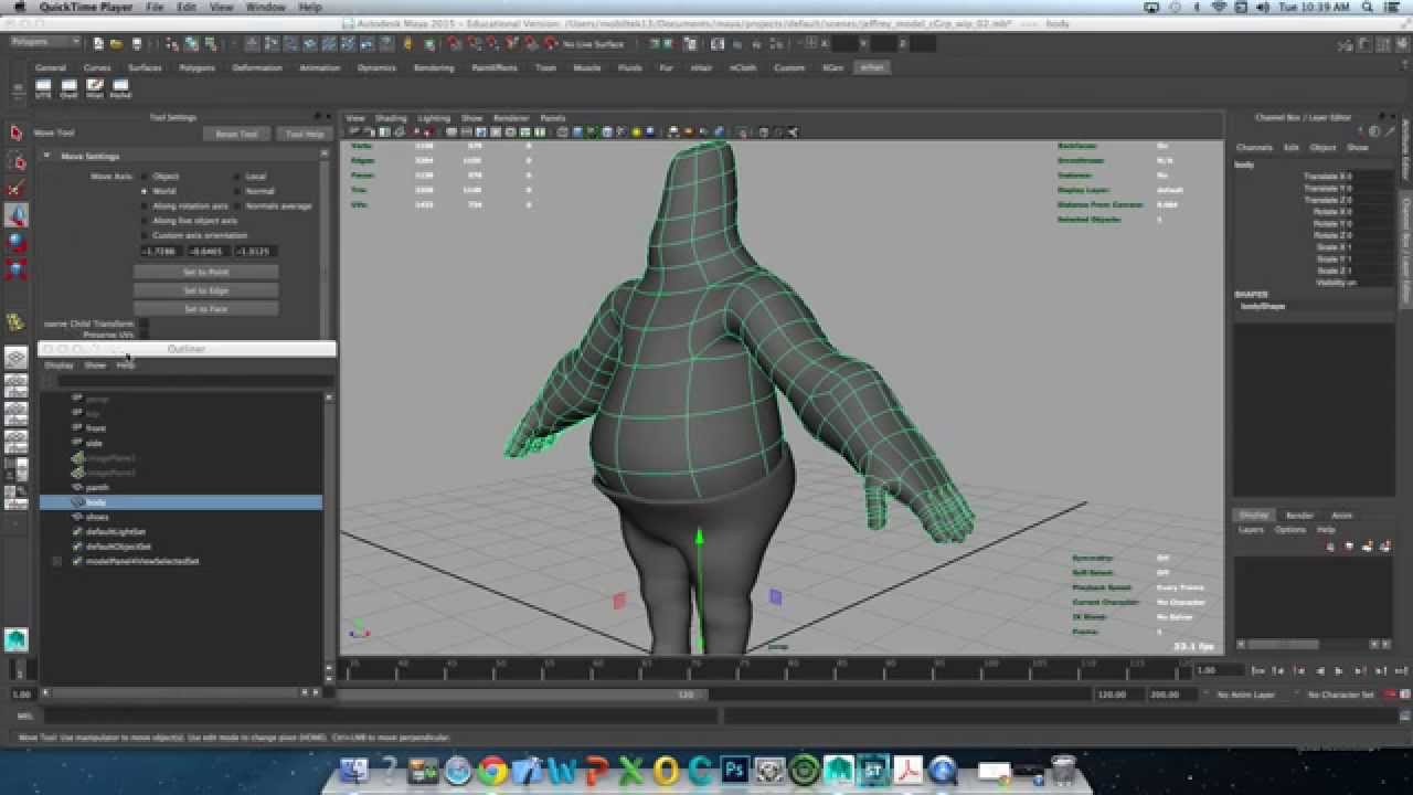 Autodesk Maya - Ders 9 | Karakter Rigleme 1