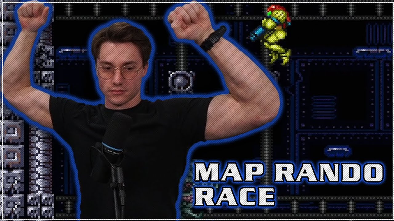 FROTHING AT THE MOUTH | Map Rando Race | Super Metroid
