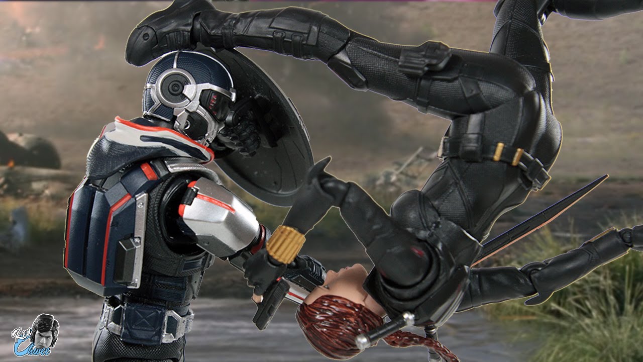 The Final Fight We Never Got | Black Widow VS Taskmaster Stop Motion Animated Final Fight Scene