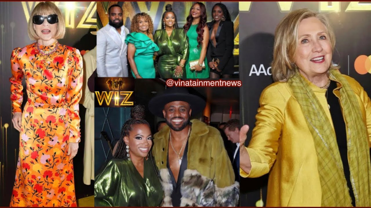 Congratulations: Vogue Anna Wintour & Former FLOTUS Hillary Clinton Attends Kandi & Todd The Wiz…
