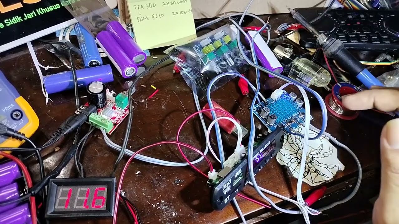 Part 20 Rakit Sound ... Cari Perbedaan TPA 3110 VS PAM 8610 ... Cek Hasil Suaranya ... Bass nya