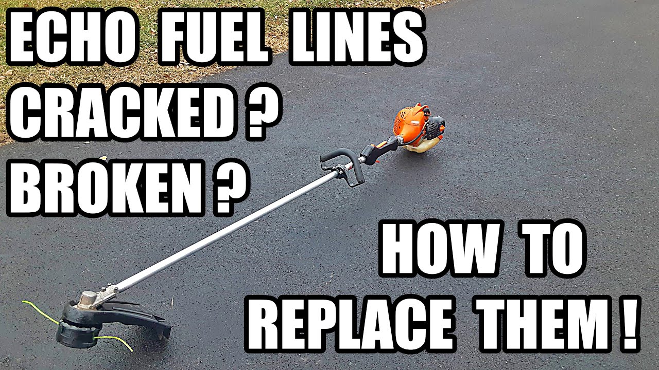 How to replace fuel lines on an Echo trimmer