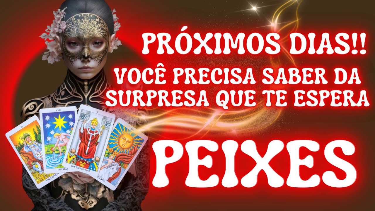 PEIXES ♓ ALGUÉM CHEGA DE SURPRESA!! VOCÊ NÃO ESTAVA ESPERANDO POR ISSO...