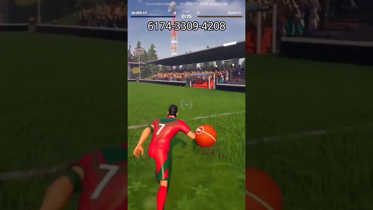 Dribble the ⚽ ball and score goals in this Fortnite Creative 2.0 map!