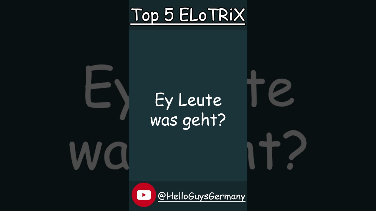 Top 5 ELoTRiX 