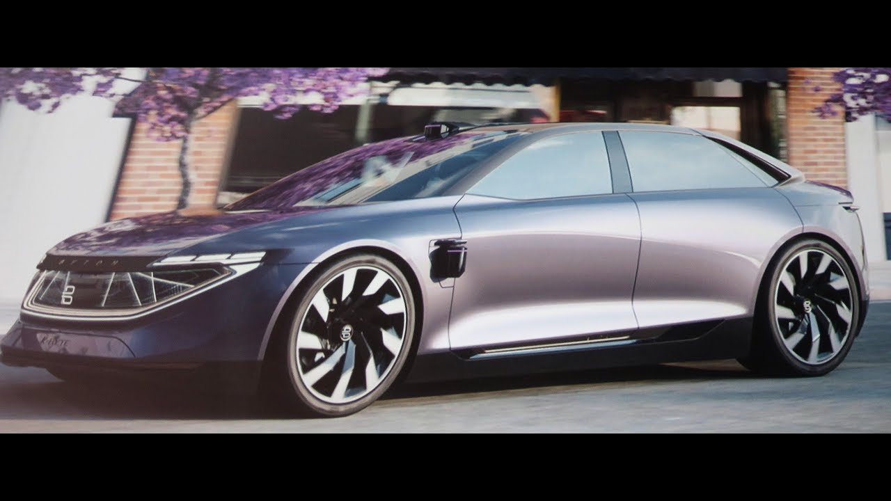 BYTON K-Byte Autonomous Electric Concept Sedan at 2018 LA Show