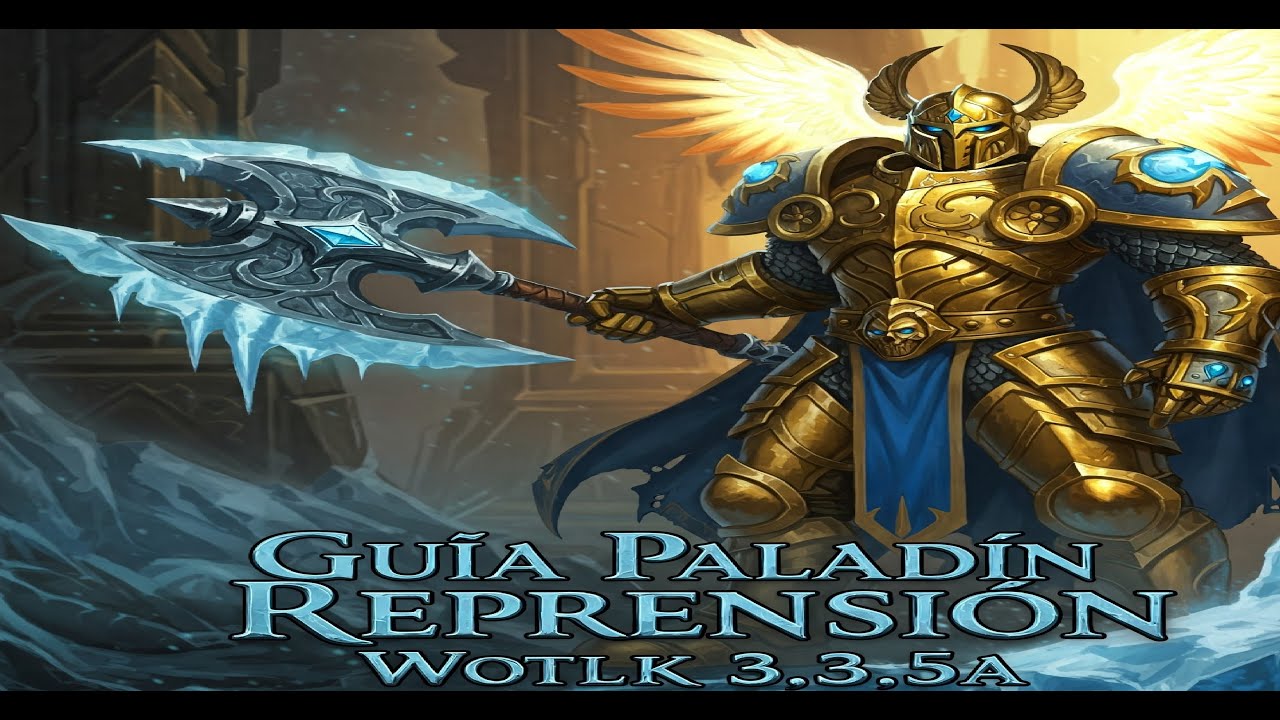 ⚔️ Guía DEFINITIVA del Paladín Reprensión PvE en WotLK 3.3.5 - ¡BURST INSANO y UTILIDAD TOTAL!