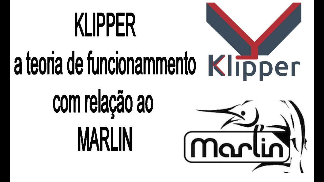 klipper 3D a teoria de Funcionamento !