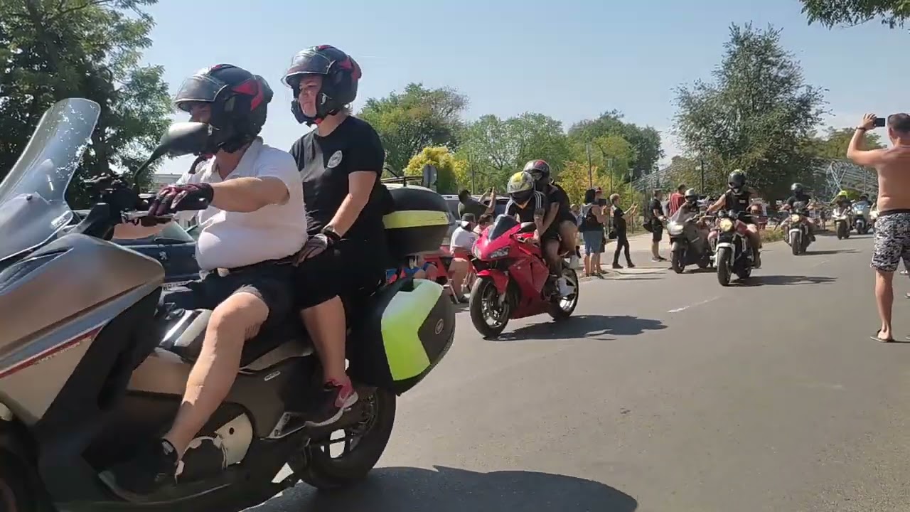 Hajdúnánás motoros (teljes) felvonulás 2022.08.27 🏍️🛵🤘