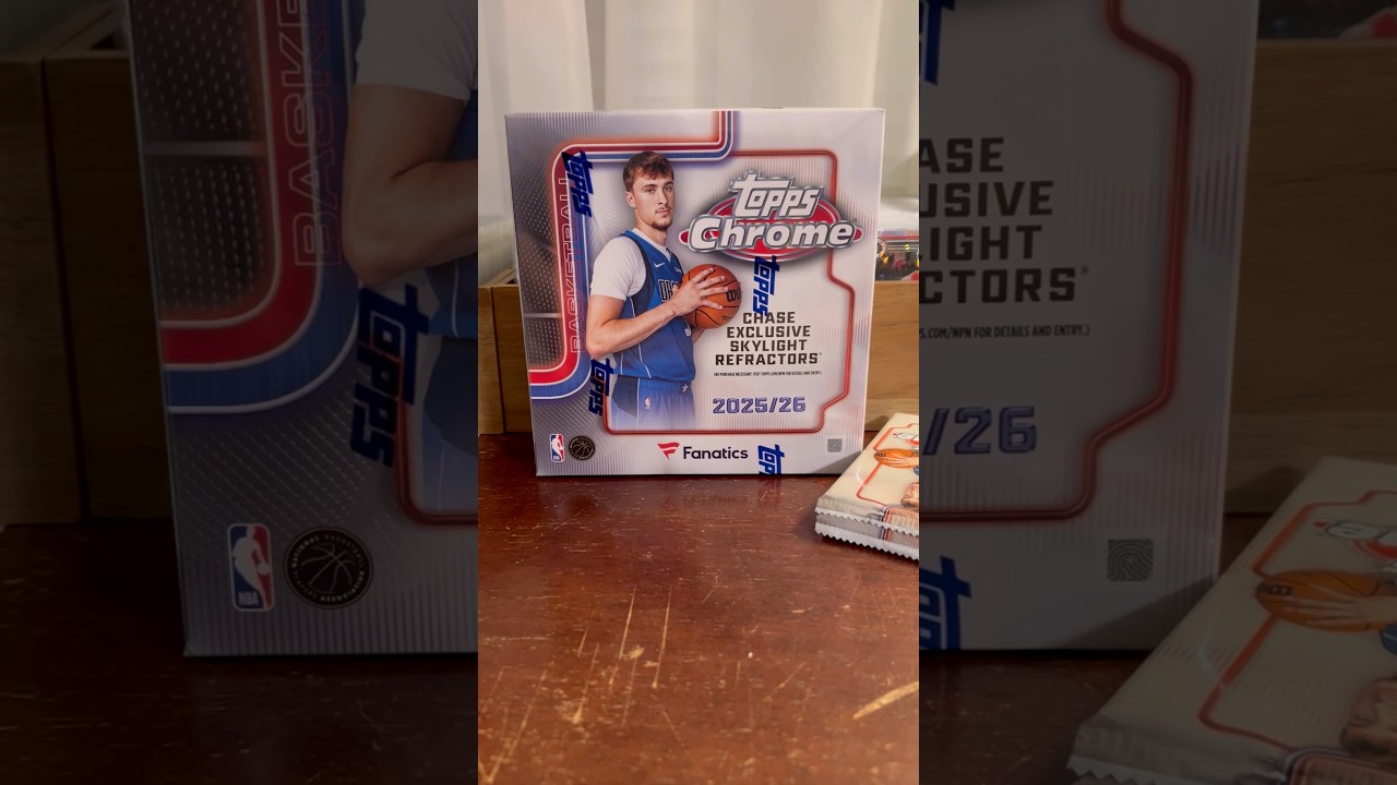 2025-26 Topps Chrome Basketball Mega Box (Fanatics)