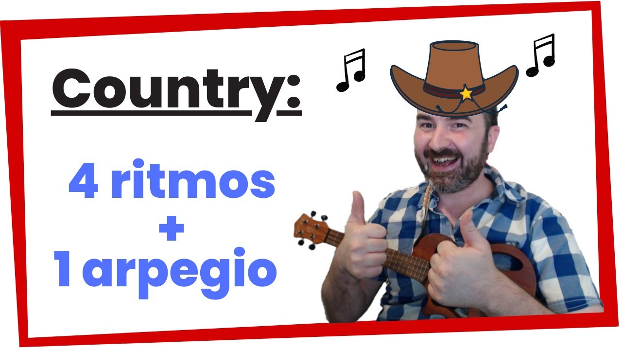 👉 Cómo tocar RITMO COUNTRY en ukelele 🍍