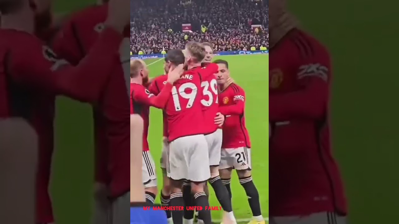 Rasmus Hojlund First ever goal in the premier league. Peter Drury's words on Man United comeback