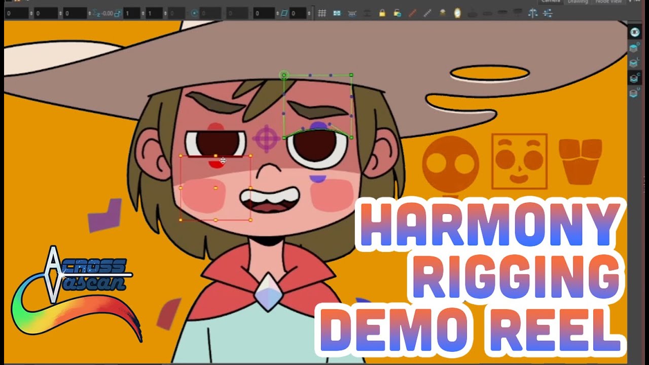Harmony Character Rigging Reel: Shea