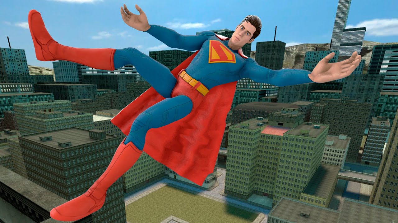 Superman Ragdoll Physics: The Best Epic NPC Falls! Compilation #12