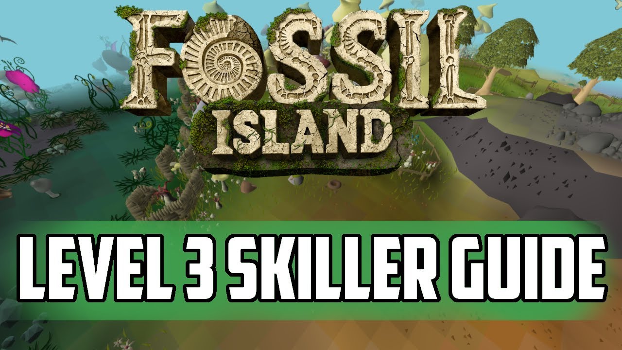OSRS | How to get to Fossil Island | Level 3 Skillers