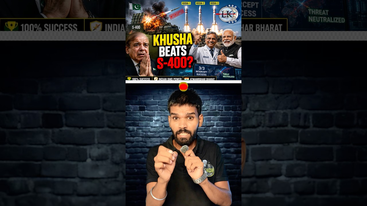 🚀 DRDO&rsquo;s Kusha Missile Passes Maiden Flight Test | Giant Leap for India&rsquo;s Air Defence ! #shorts