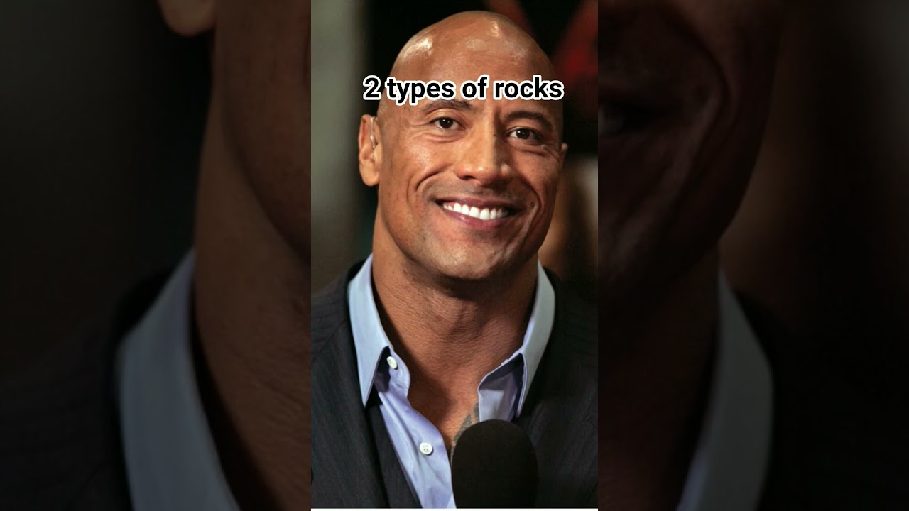 two types of rocks 🤣 