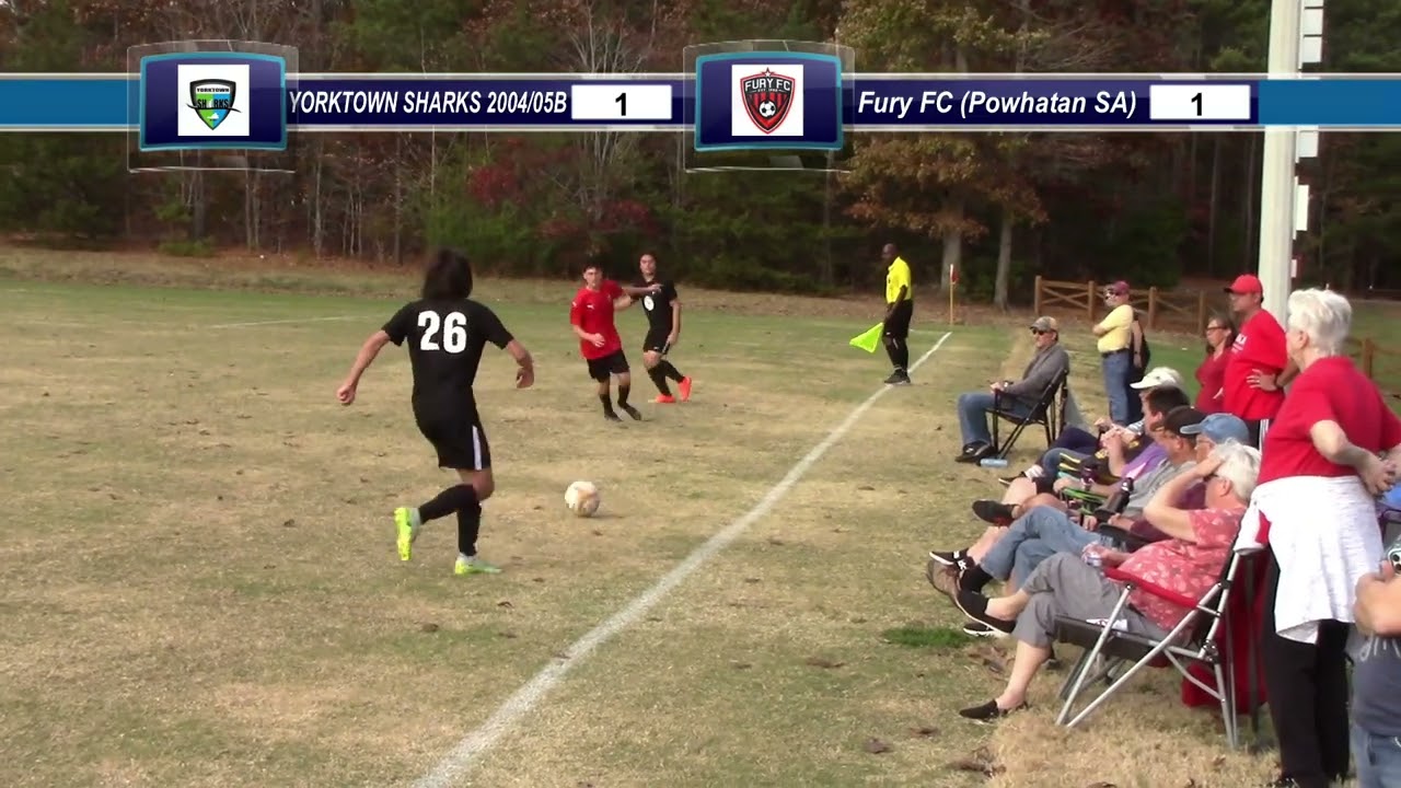 [Highlight] Yorktown Sharks vs Fury FC (Powhatan SA) Premier Red, 11-06-2022