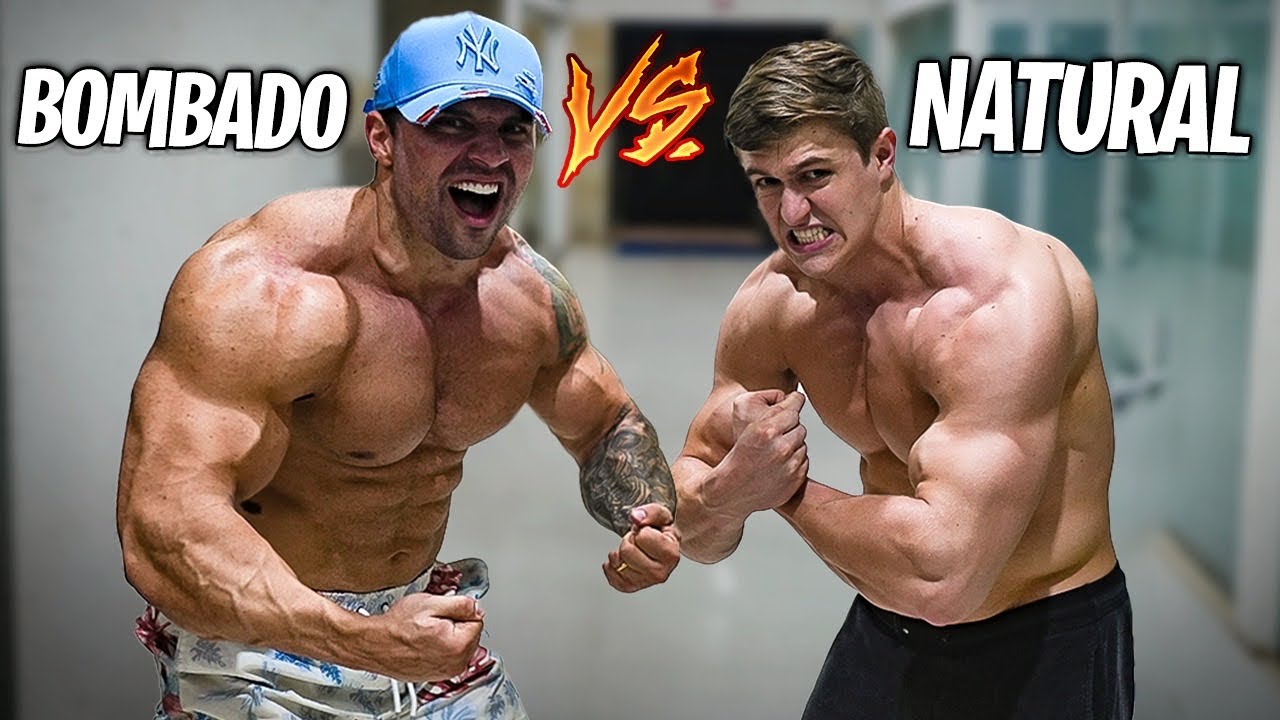 NATURAL Vs. BOMBADO!! Competição Bodybuilding (Experimento Real)