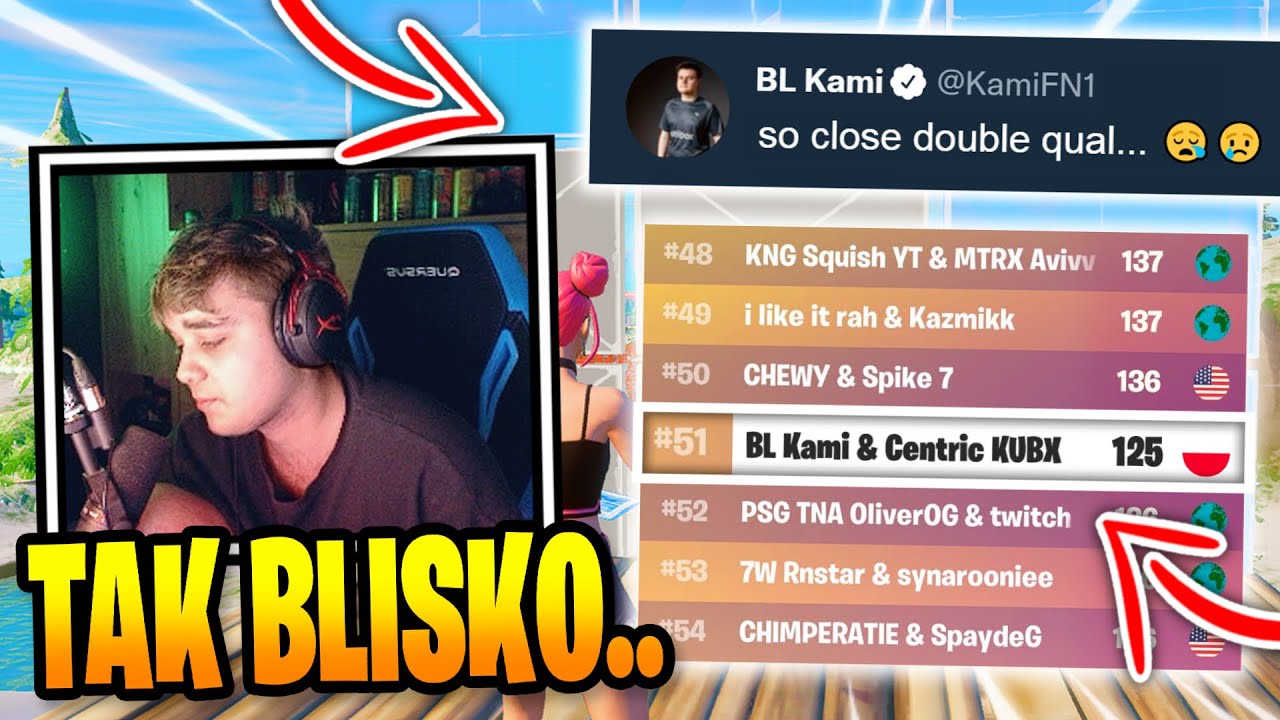 😨 KAMI I KUBX *PRAWIE* ZROBILI DOUBLE QUALA GDYBY NIE TA SYTUACJA... ~ KULARZ SZOTY