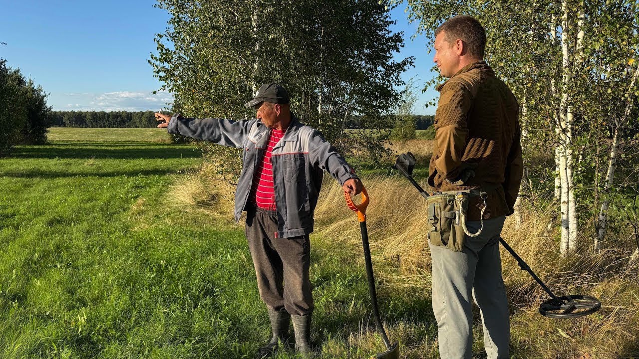 Что скрывали огороды предков? Весенний детектив с катушкой на задах богатого села!!!