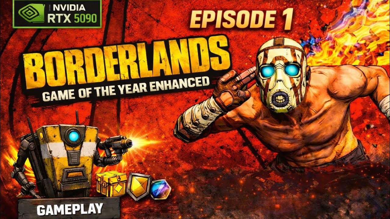Borderlands 1 EP1 (4K) | Lilith | No Commentary | RTX 5090