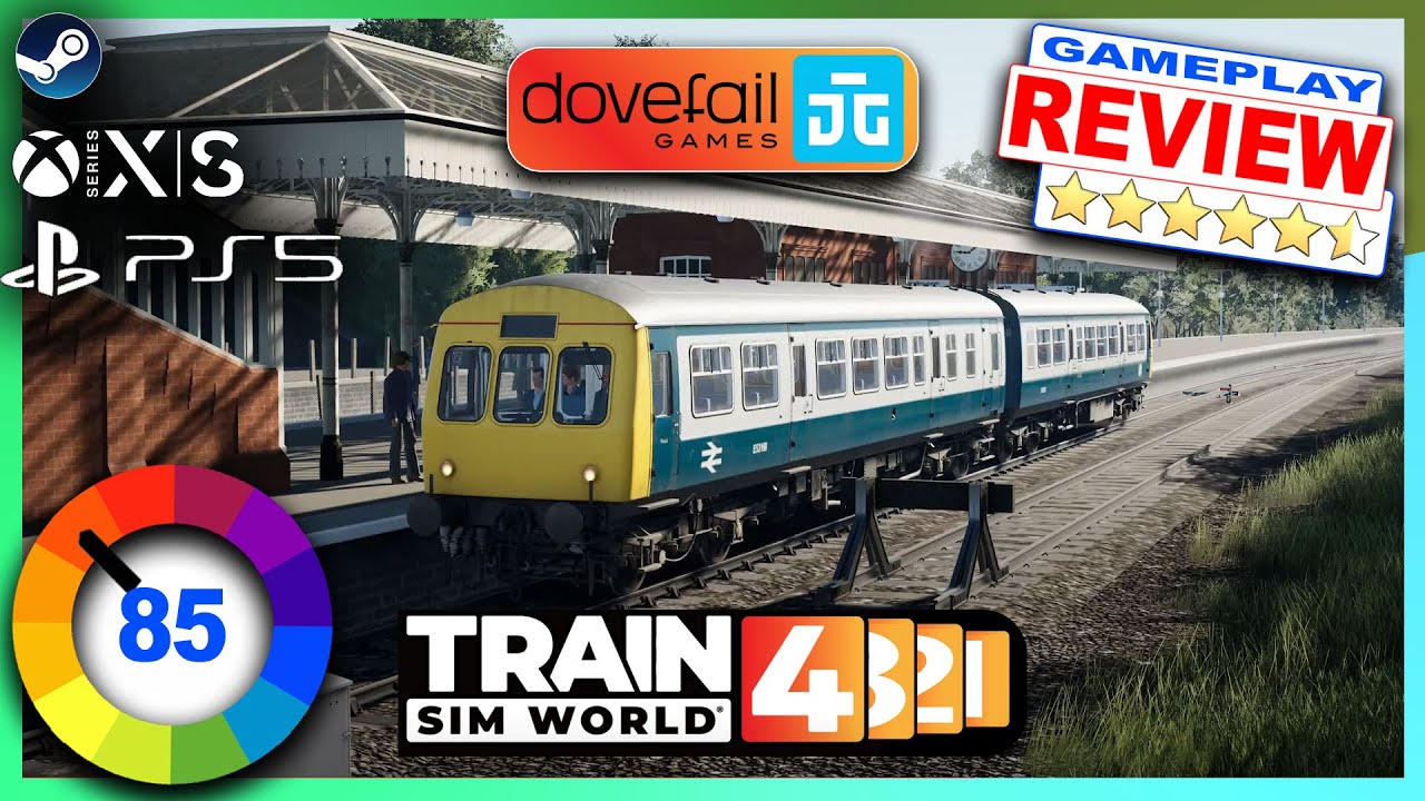 Just Trains Blackpool Branches: Preston - Blackpool & Ormskirk  |   TSW 4   |  (As a Passenger)