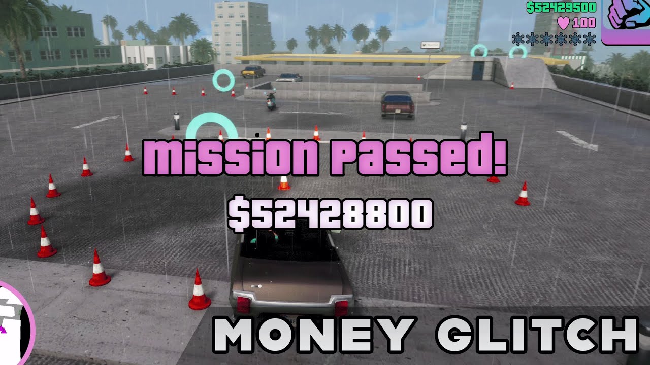 GTA Vice City Definitive Edition - Cone Crazy Millionaire Money Glitch [4K PS5]