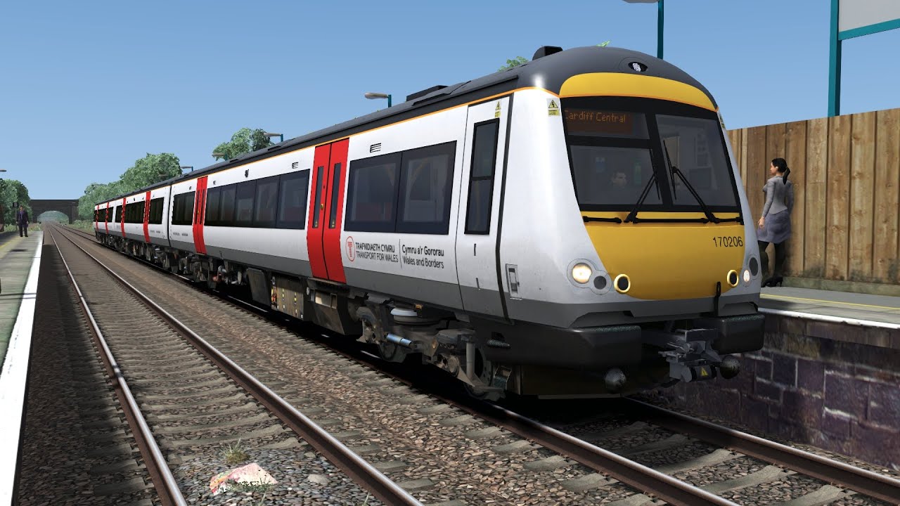 Train Simulator Classic | Class 170 TFW 170208 | South Wales Main Line 2021 | Gaming Video | HD