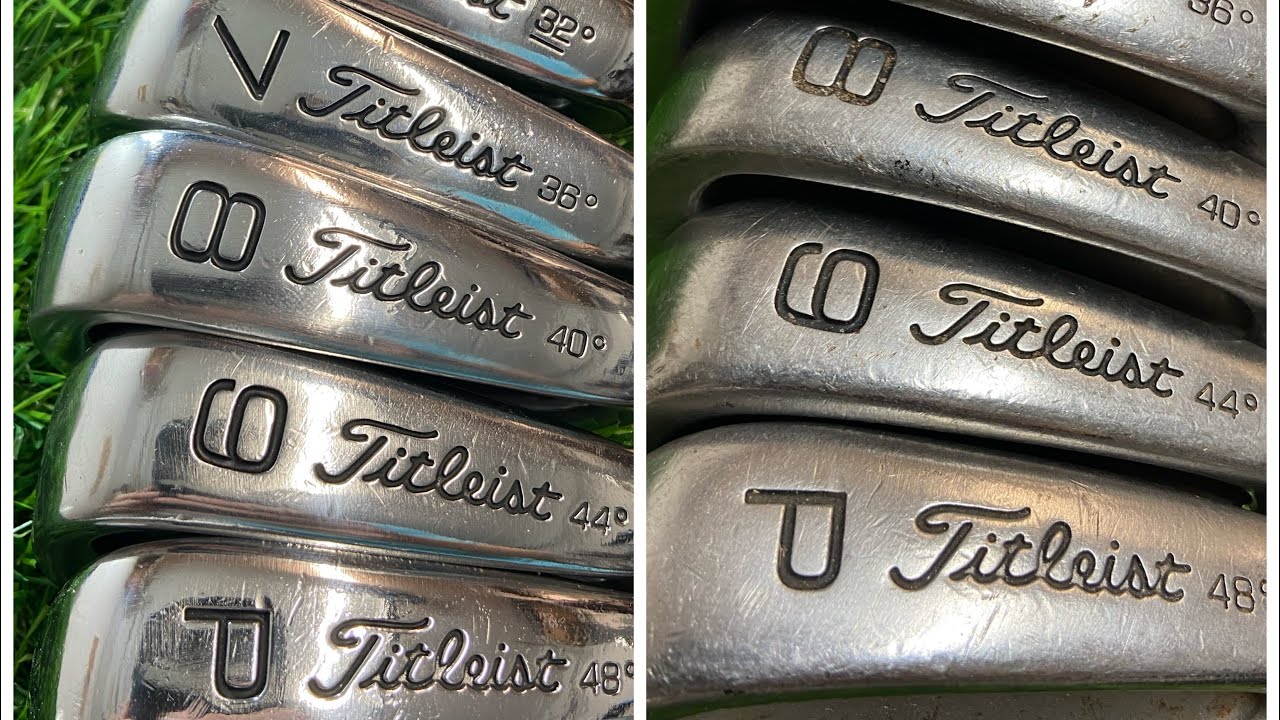 Titleist DCI irons full refurbishment (significant improvement)