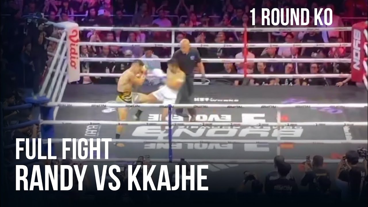RANDY VS KKAJHE FULL FIGHT - 1 ROUND KO - BYON COMBAT SHOWBIZ VOL 3