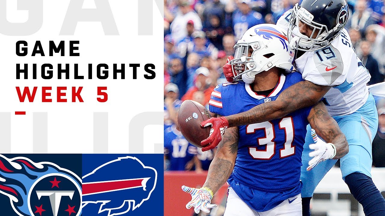Titans vs. Bills Week 5 Highlights | NFL 2018