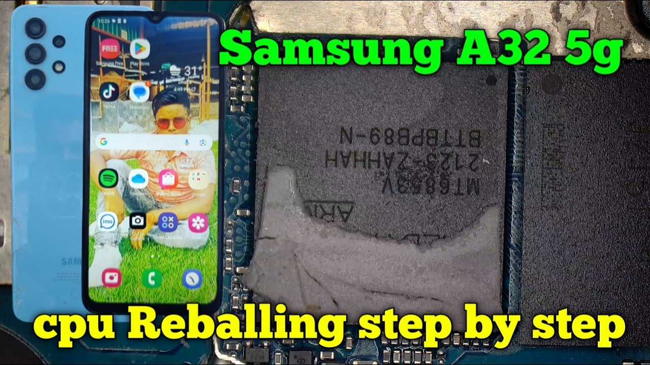 Samsung Galaxy A32 5G Dead Problem Solution | A32 5G Not Turning On Fix | Hardware Repair |ArfanTech