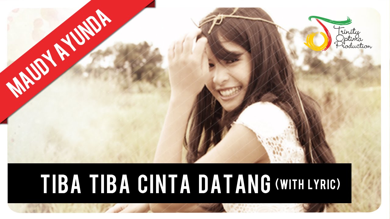 Maudy Ayunda - Tiba Tiba Cinta Datang | Official Lyric Video