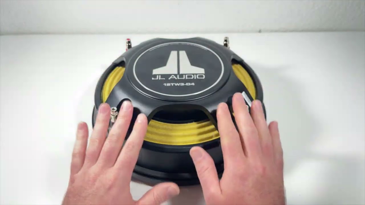 JL Audio TW3 Series 12 Inch Shallow Sub Unbox & Feature Overview