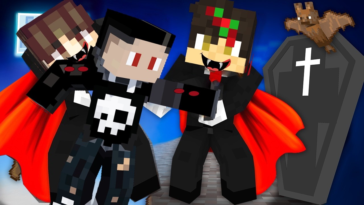 Having A Vampire Life in Minecraft