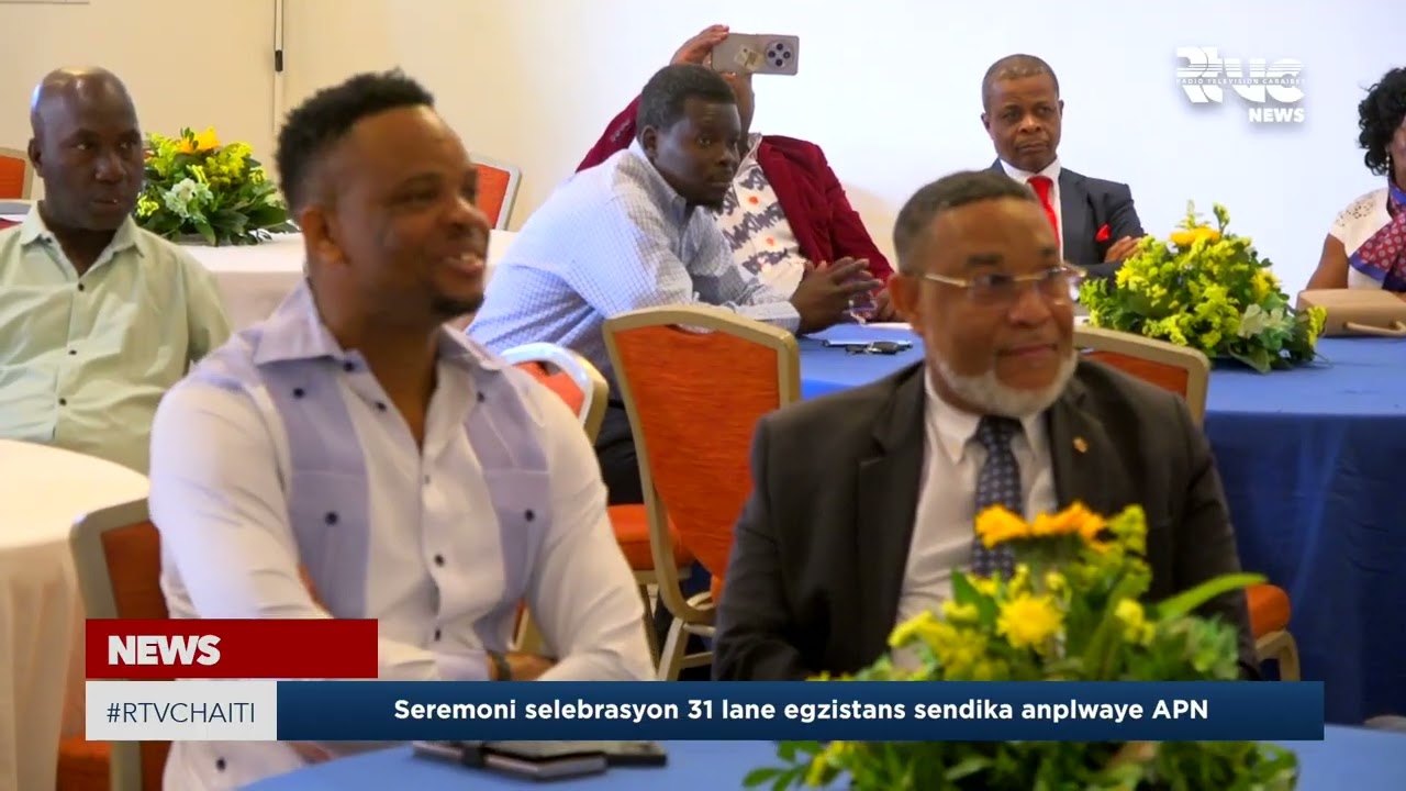 Seremoni selebrasyon 31 lane egzistans sendika anplwaye APN