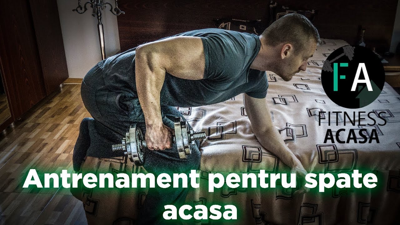 Antrenament spate pentru acasa