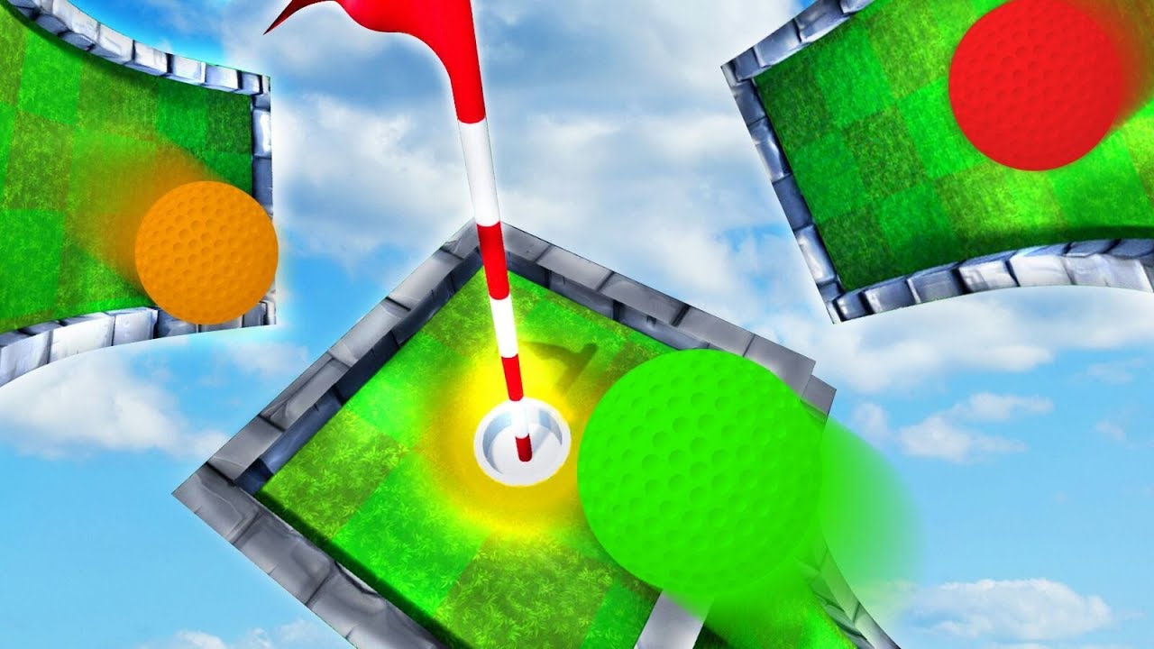 WEIRDEST MINI GOLF RAMPS! (Golf It)